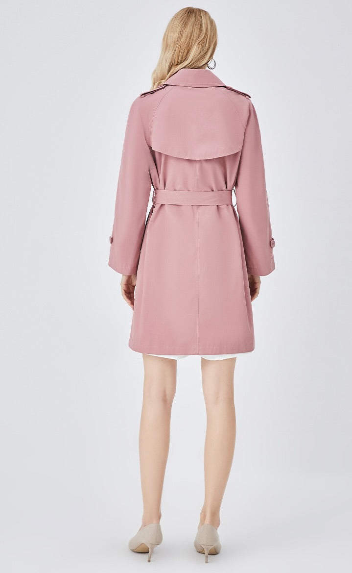 Classic Pink Trench