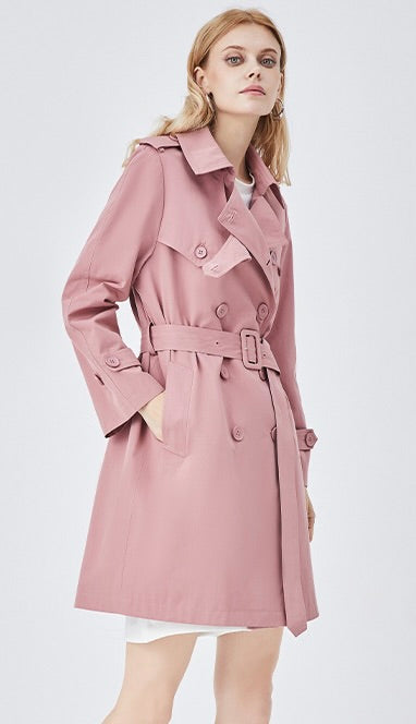 Classic Pink Trench