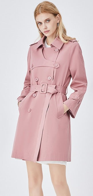 Classic Pink Trench
