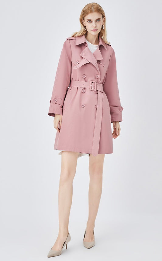 Classic Pink Trench