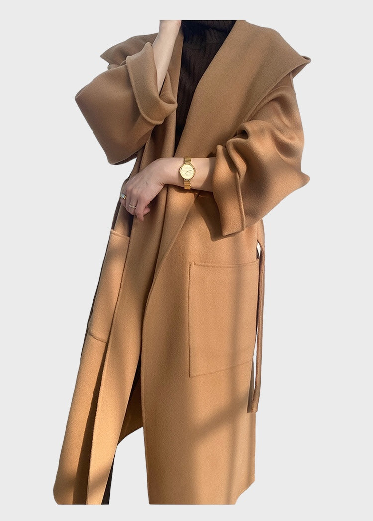 Caramel Long Wool Wrap