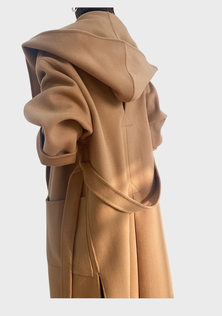 Caramel Long Wool Wrap